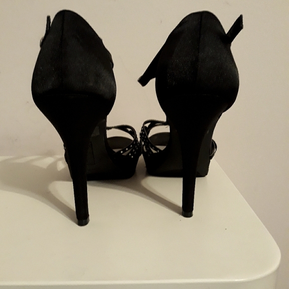 Rhinestoned evening shoes - Picture 4 of 6